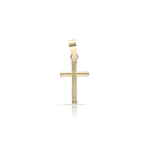 Cruz hueca en Oro de 18 K